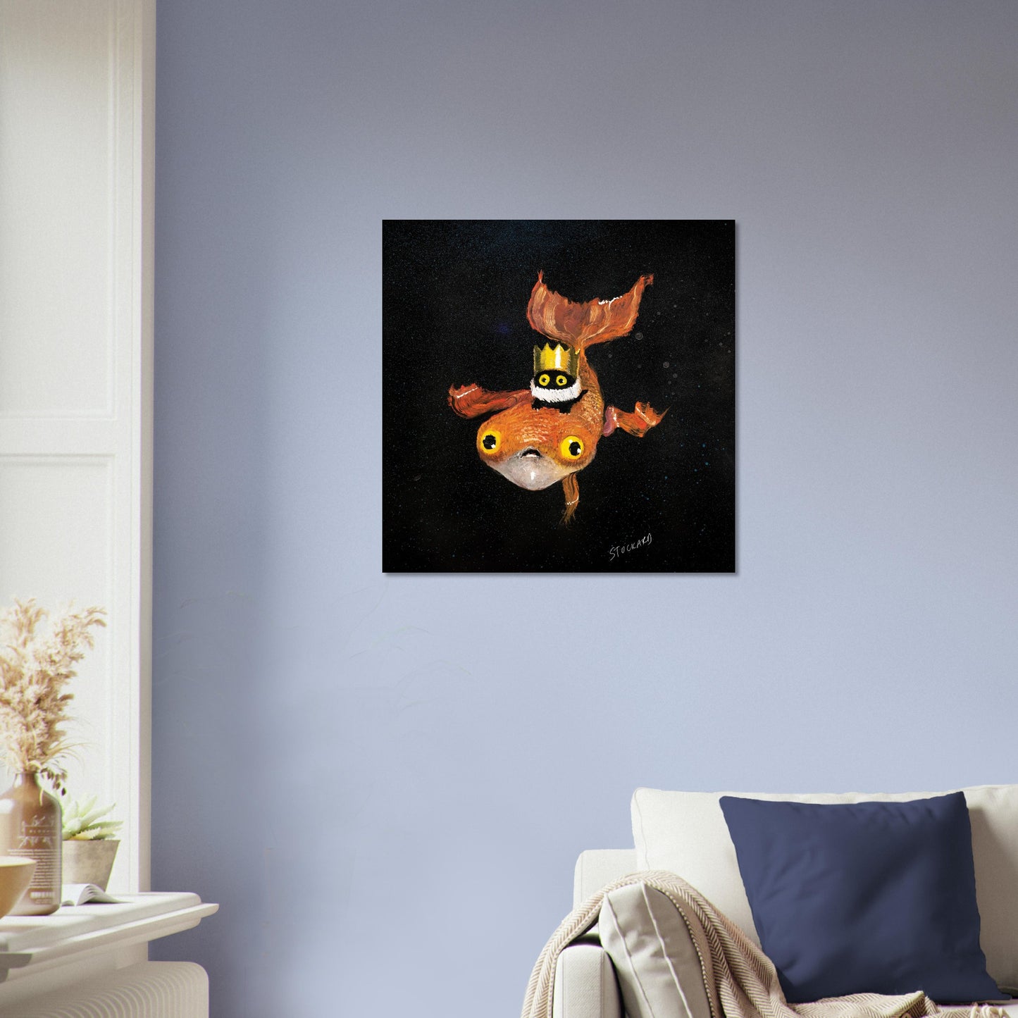 Official Vanessa Stockard 'Fishy Ship' - Premium Matte Paper Poster