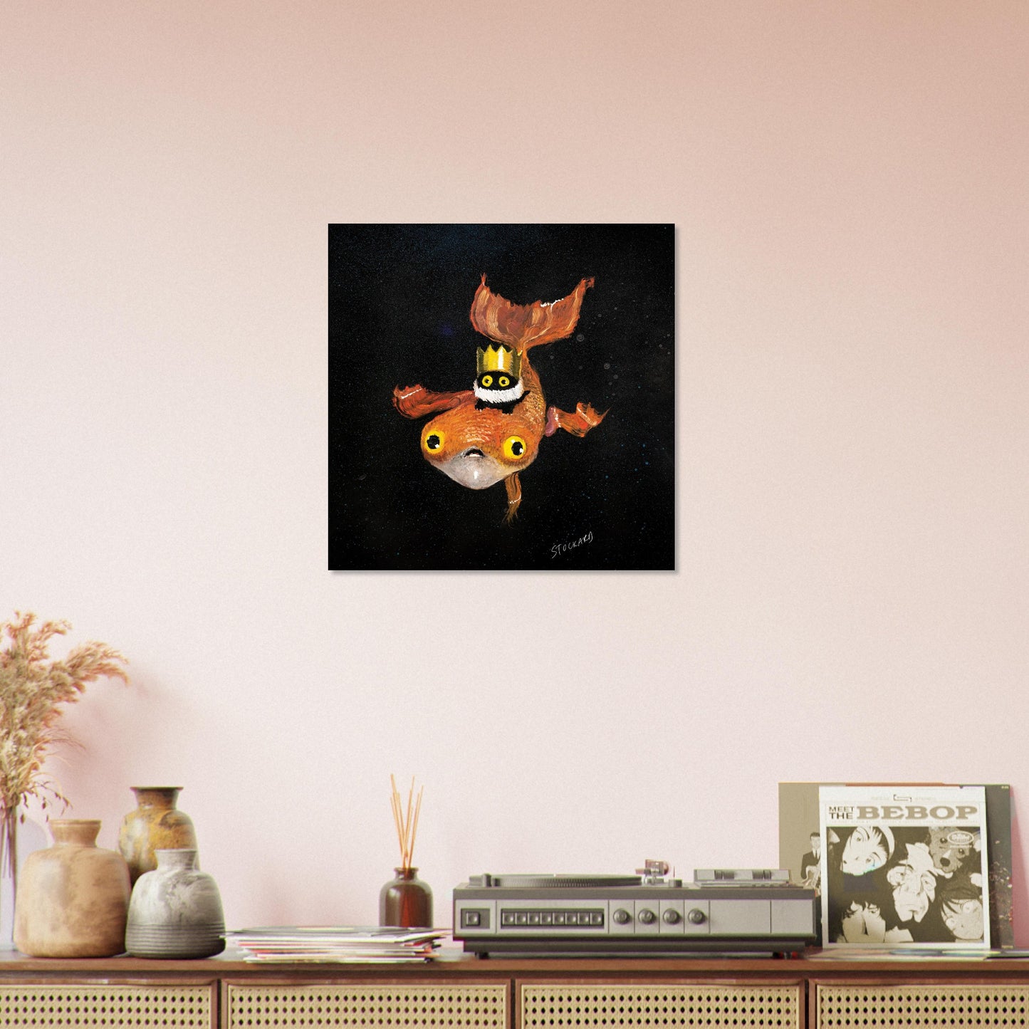Official Vanessa Stockard 'Fishy Ship' - Premium Matte Paper Poster