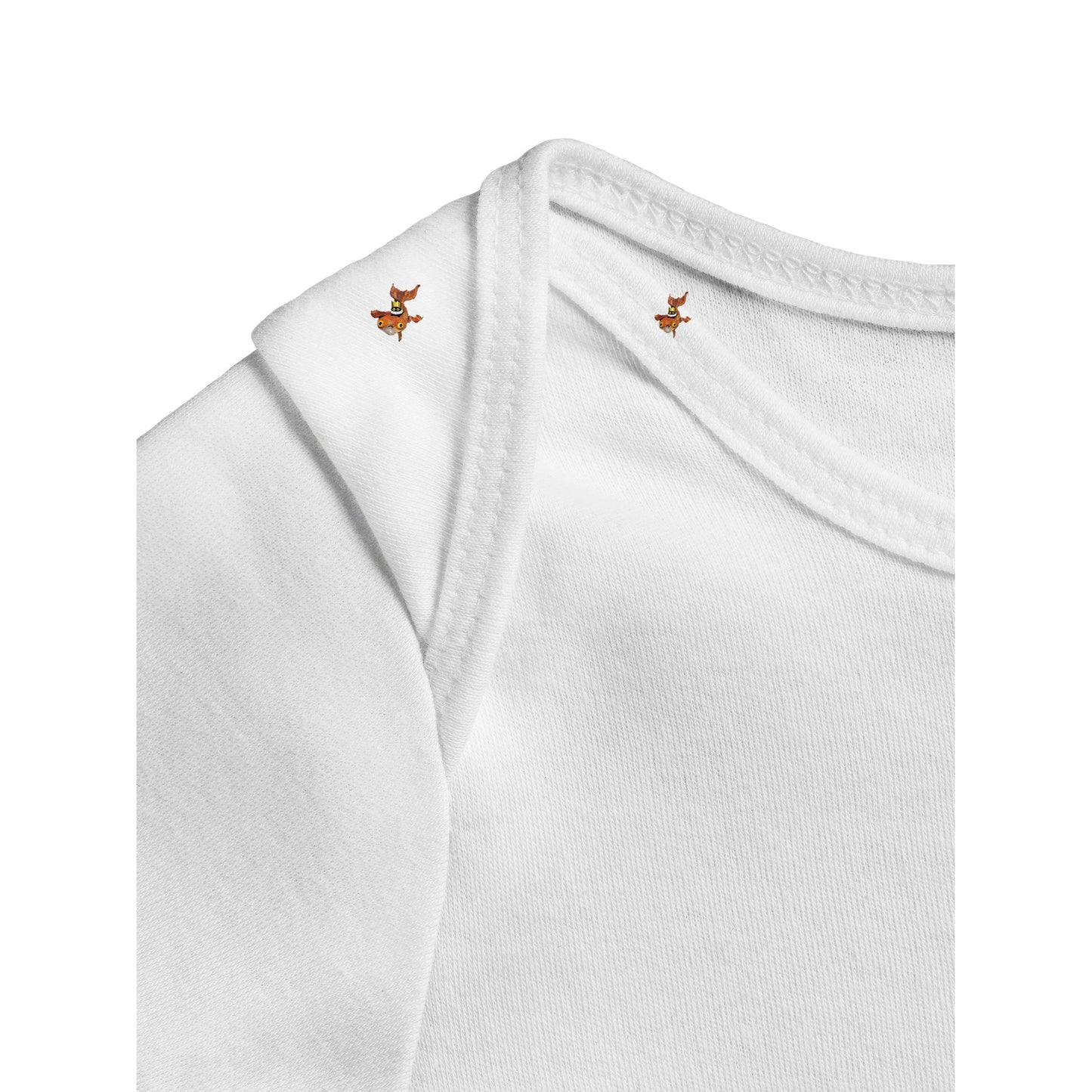 Official Vanessa Stockard 'Fishy Ship' - Classic Baby Short Sleeve Bodysuit