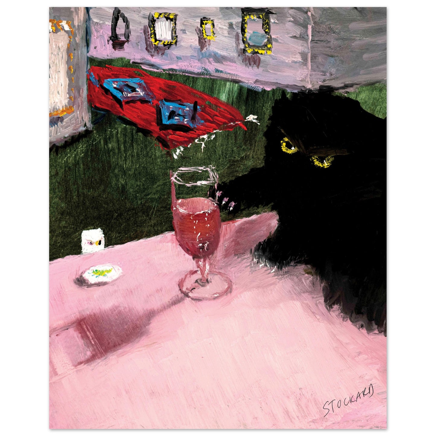 Official Vanesa Stockard 'No Way Rosé' - Premium Matte Paper Poster