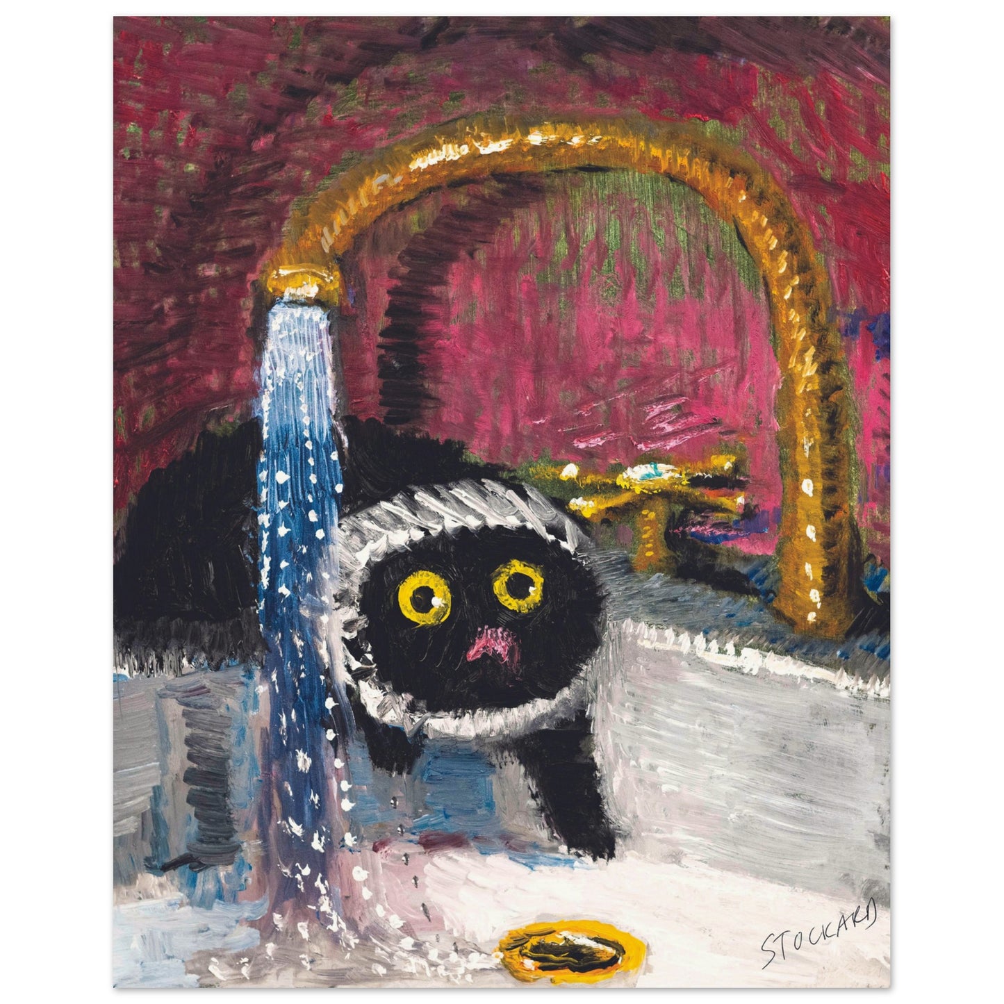 Official Vanessa Stockard 'Thirst Rage' - Museum-Quality Matte Paper Poster