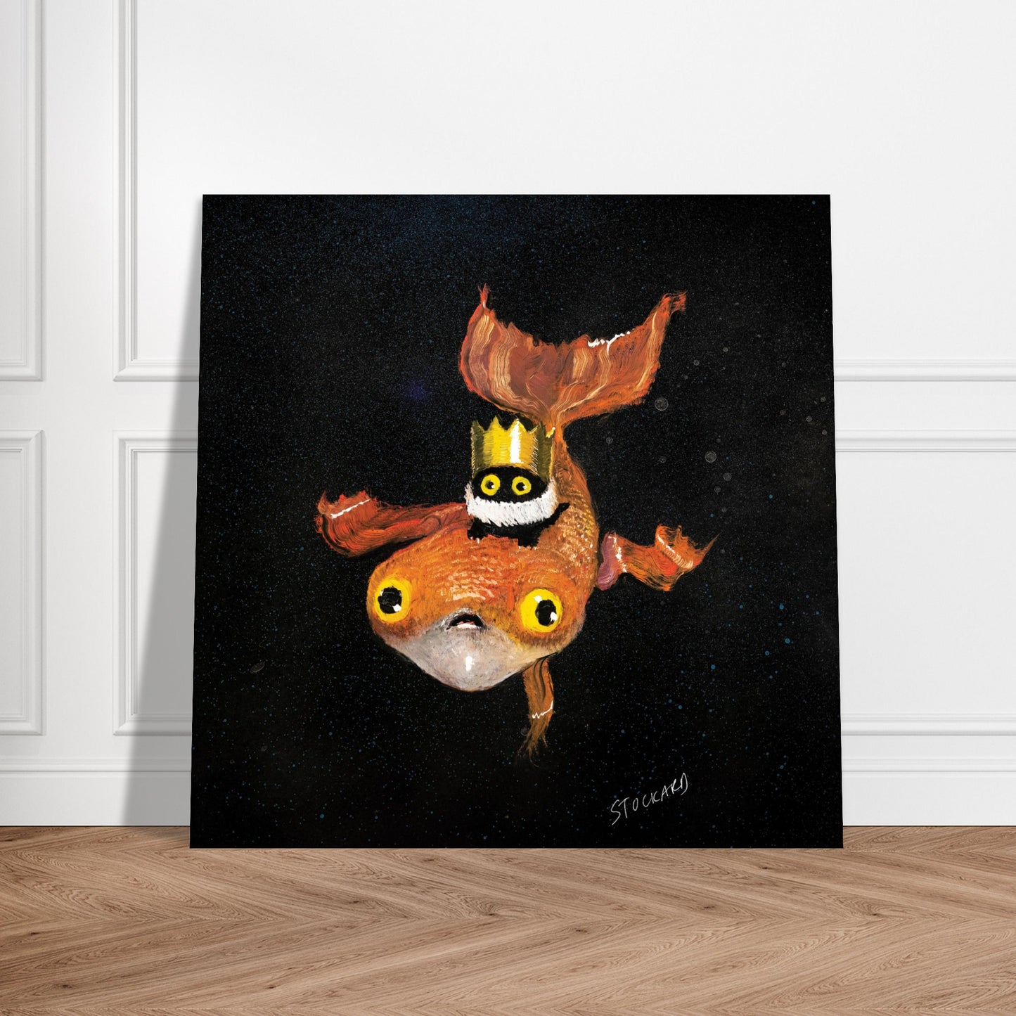 Official Vanessa Stockard 'Fishy Ship' - Premium Matte Paper Poster