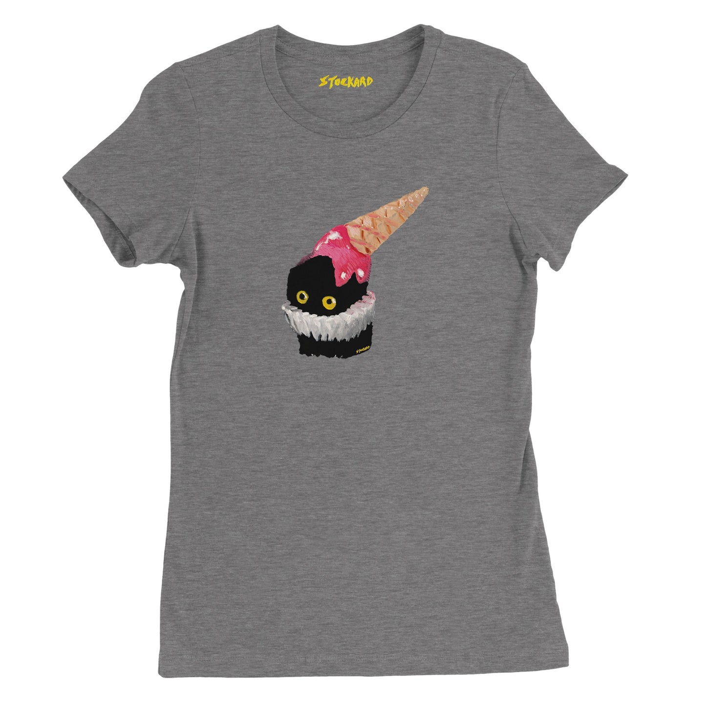 Official Vanessa Stockard 'Ice Cream Hat' - Premium Womens Crewneck T-shirt