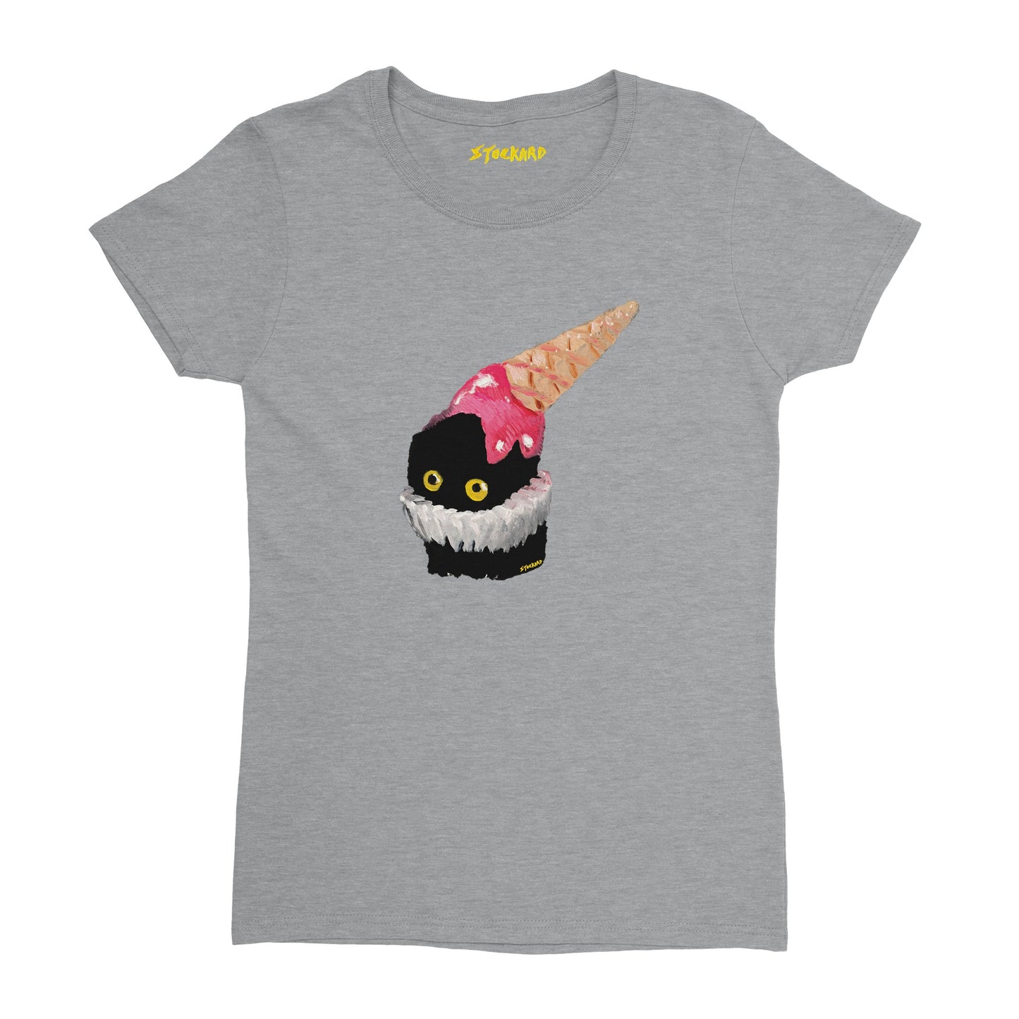 Official Vanessa Stockard 'Ice Cream hat' - Heavyweight Womens Crewneck T-shirt