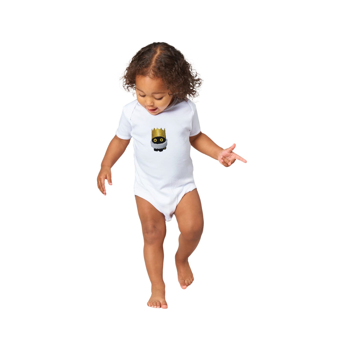 Official Vanessa Stockard ‘King Kevin’ - Classic Baby Short Sleeve Bodysuit