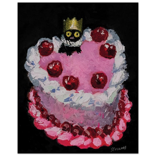 Official Vanessa Stockard ' Kevin Heart Cake' - Premium Matte Paper Poster