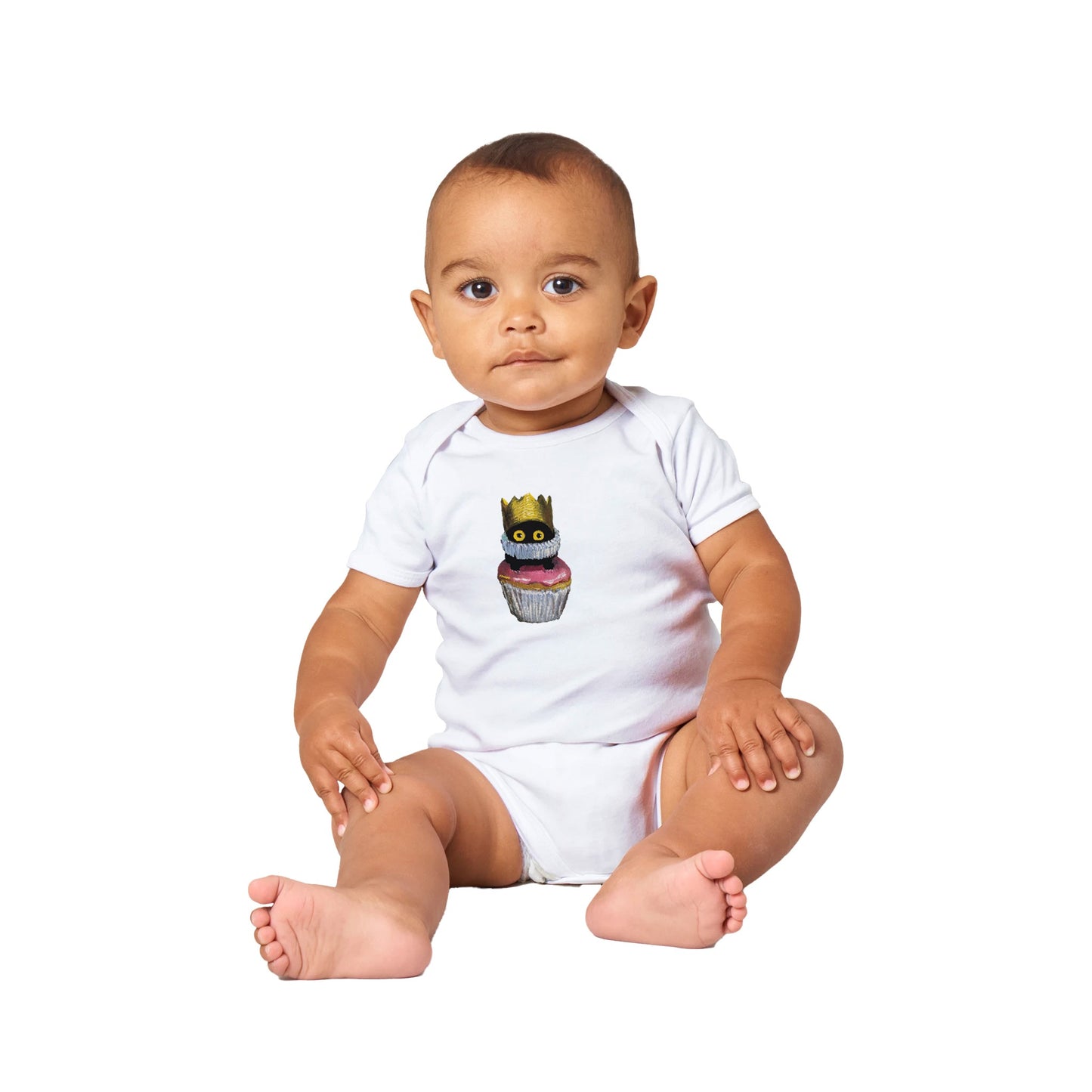 Official Vanessa Stockard 'Cake Stage' - Classic Baby Short Sleeve Bodysuit