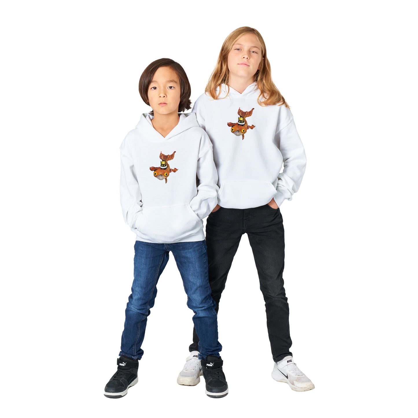 Official Vanessa Stockard 'Fishy Ship' - Classic Kids Pullover Hoodie