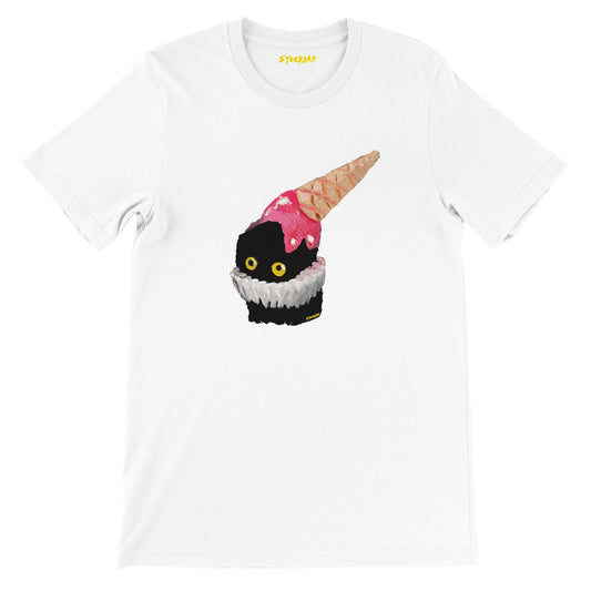 Official Vanessa Stockard 'Ice Cream Hat' - Premium Unisex Crewneck T-shirt