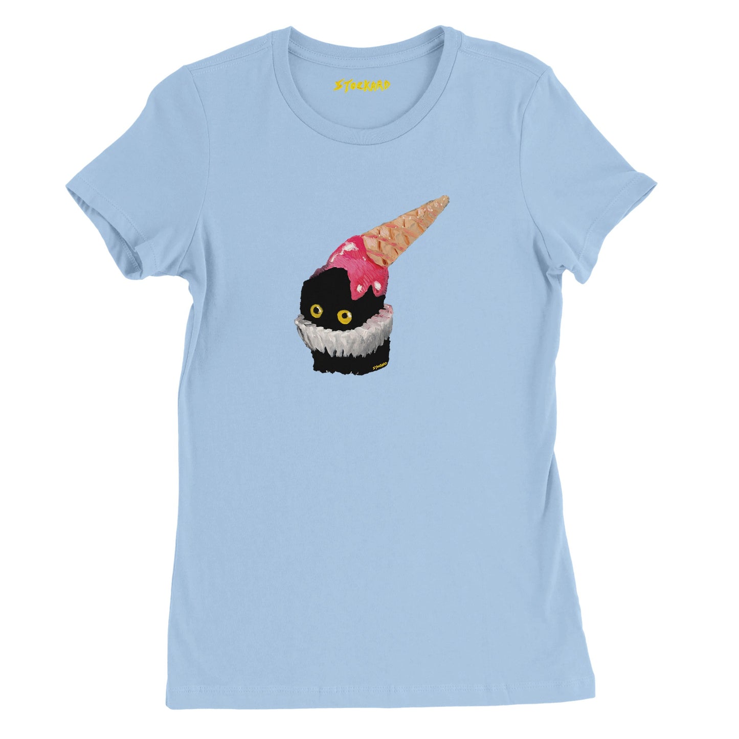 Official Vanessa Stockard 'Ice Cream Hat' - Premium Womens Crewneck T-shirt