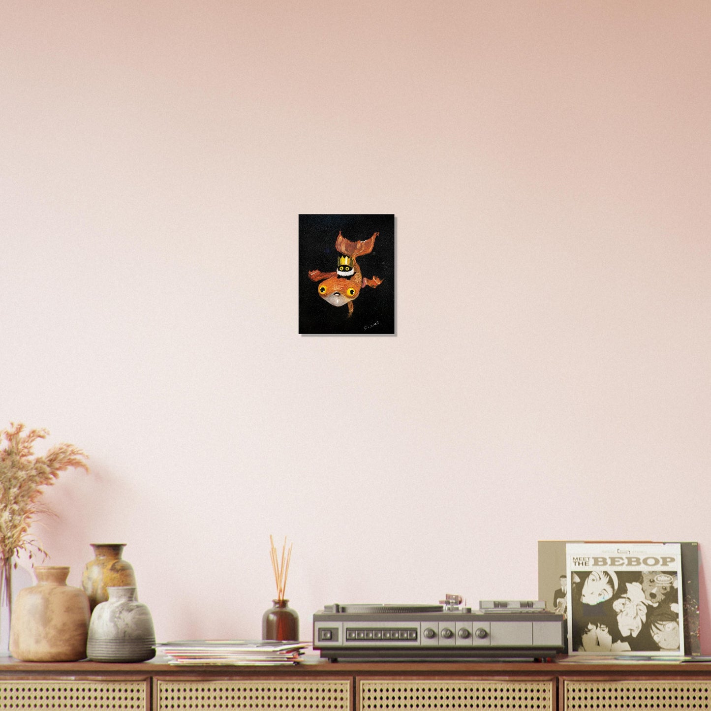 Official Vanessa Stockard 'Fishy Ship' -  Museum-Quality Matte Paper Poster
