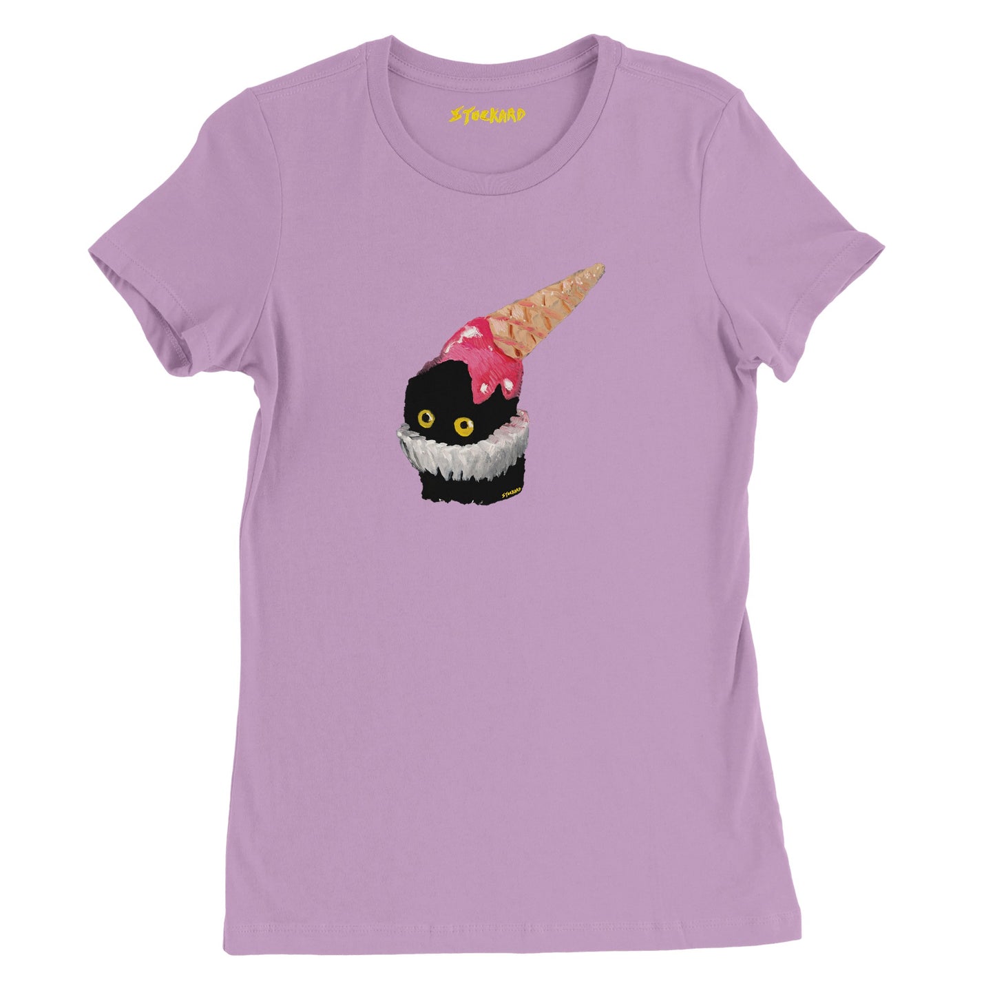 Official Vanessa Stockard 'Ice Cream Hat' - Premium Womens Crewneck T-shirt