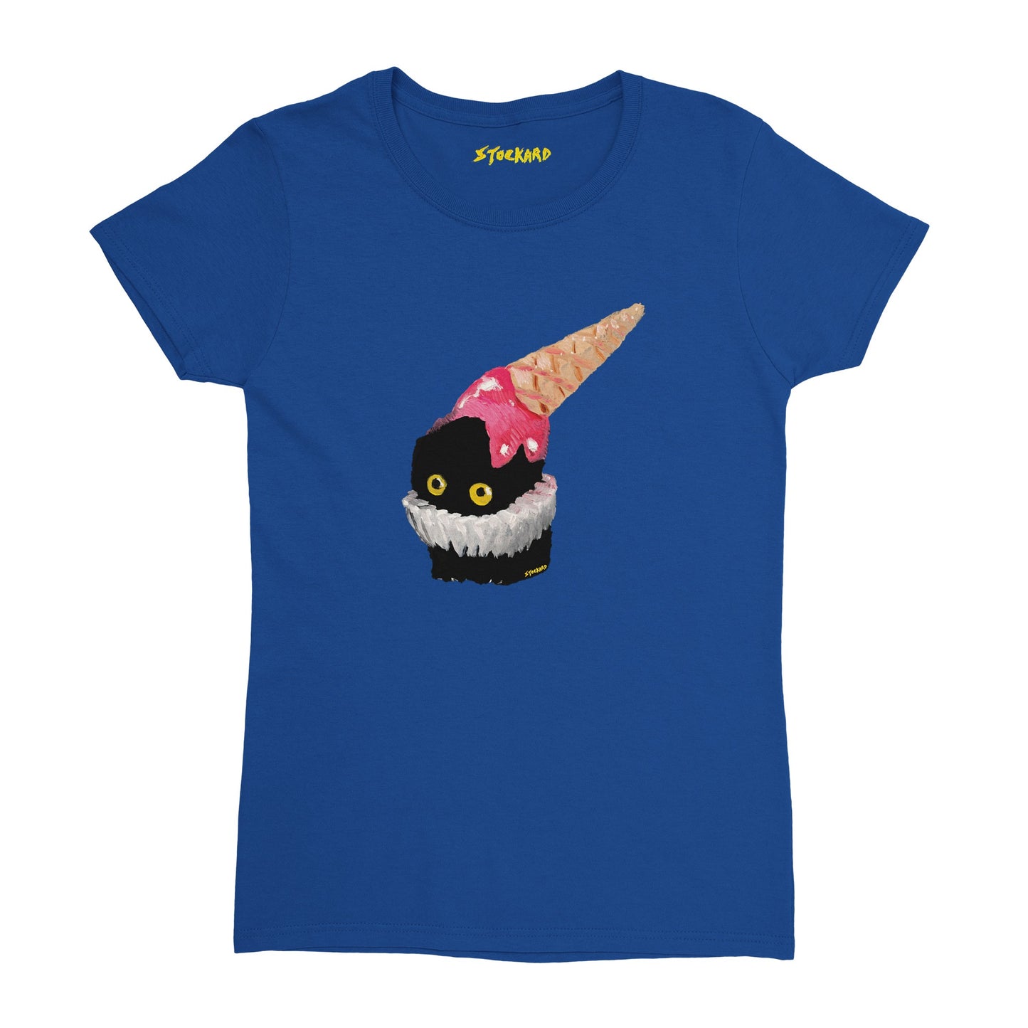 Official Vanessa Stockard 'Ice Cream hat' - Heavyweight Womens Crewneck T-shirt