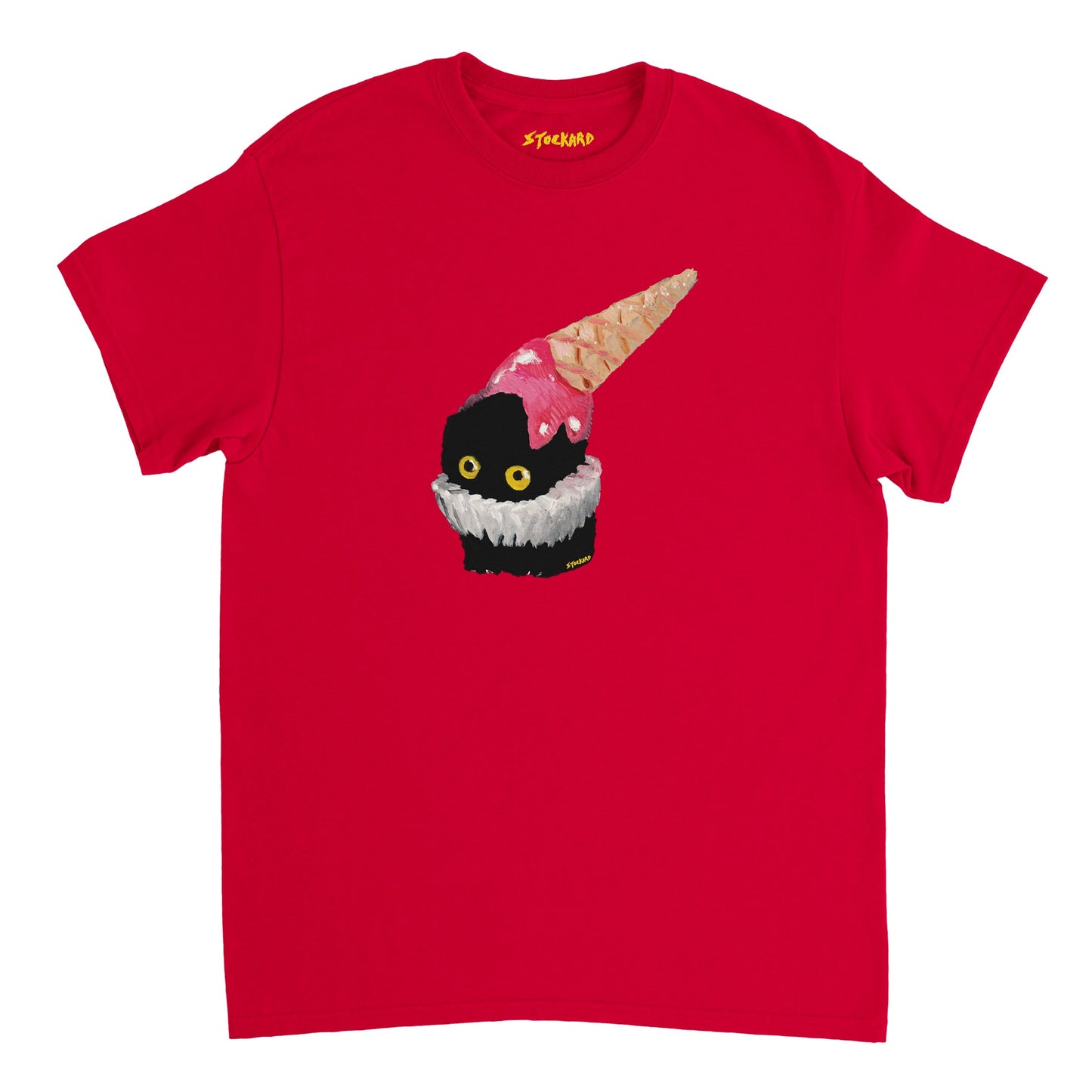 Official Vanessa Stockard 'Ice Cream Hat' - Heavyweight Unisex Crewneck T-shirt