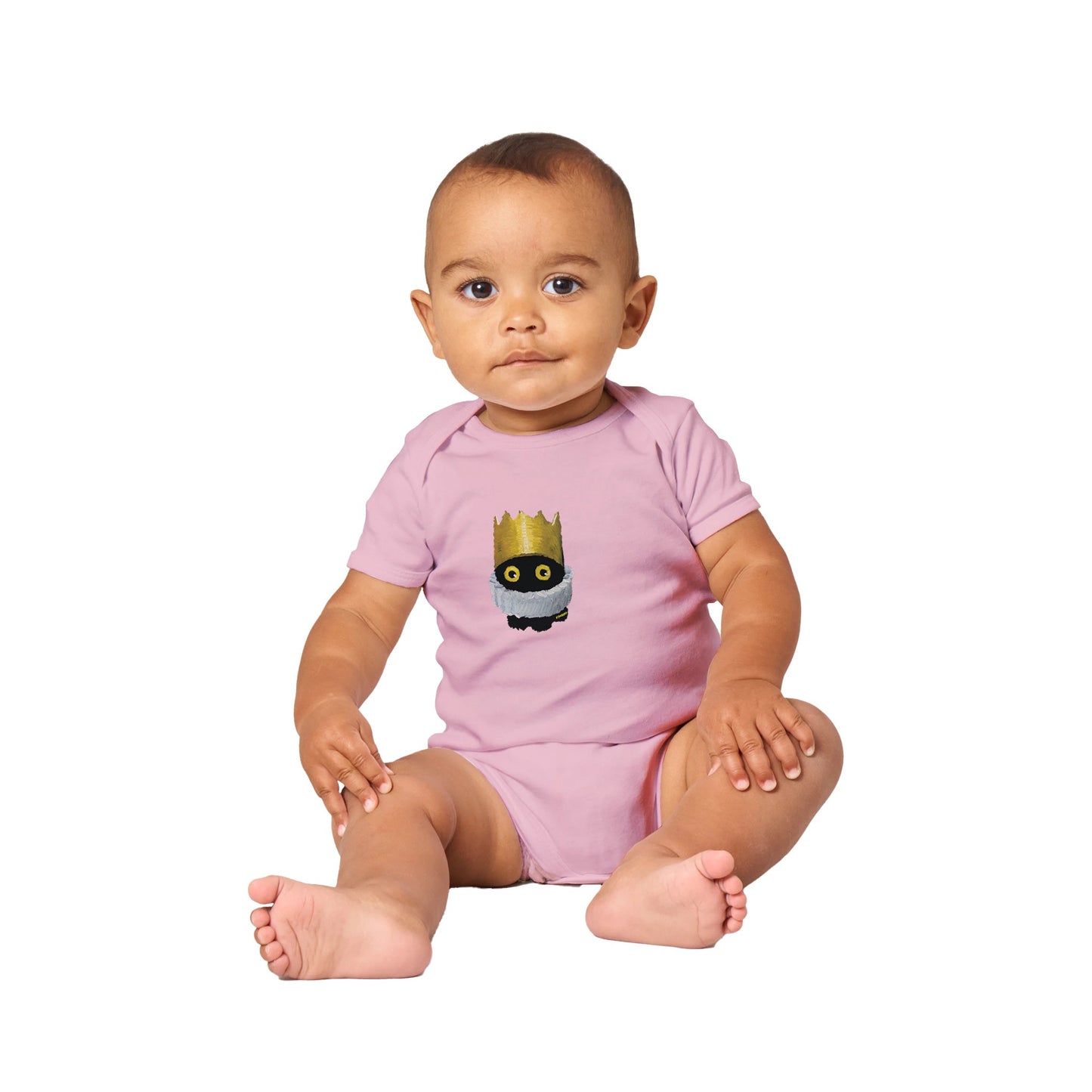 Official Vanessa Stockard ‘King Kevin’ - Classic Baby Short Sleeve Bodysuit