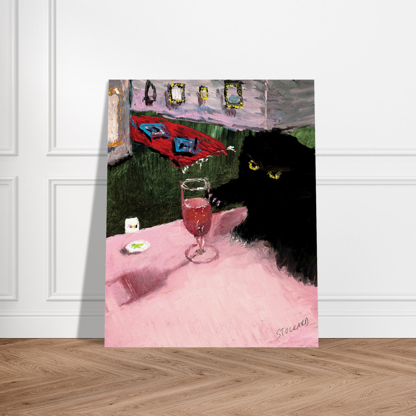 Official Vanesa Stockard 'No Way Rosé' - Museum-Quality Matte Paper Poster