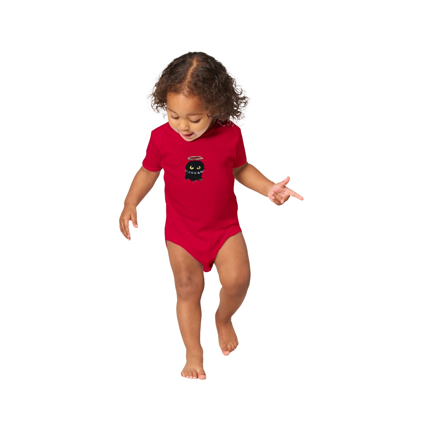 Official Vanessa Stockard ‘Baby Satan’ - Classic Baby Short Sleeve Bodysuit