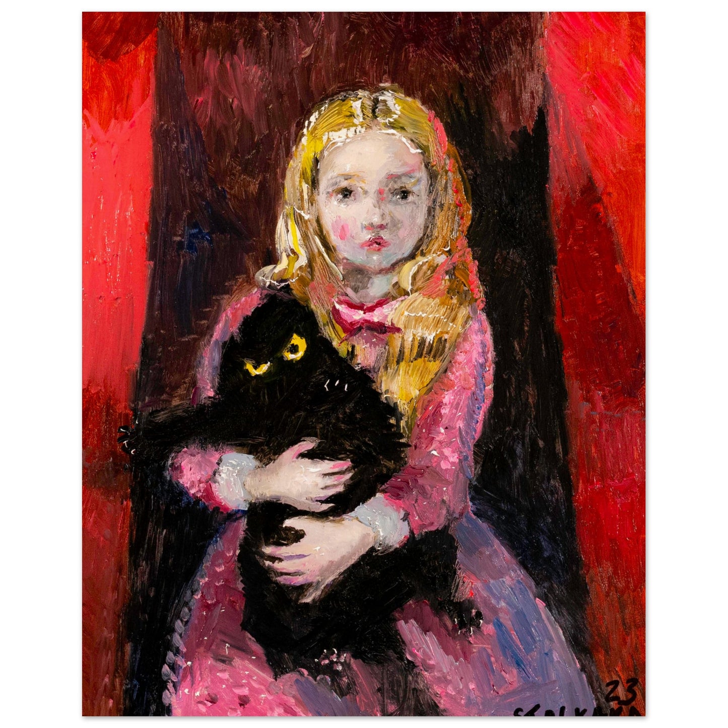 Official Vanessa Stockard '3 Seconds' - Museum-Quality Matte Paper Poster