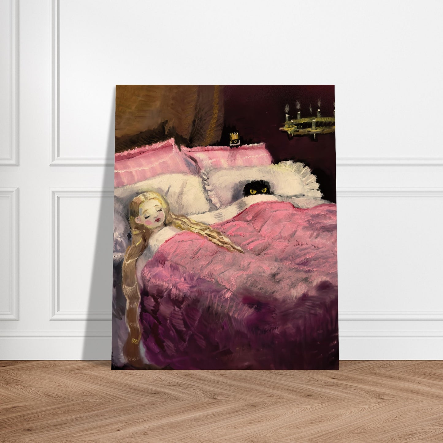 Official Vanessa Stockard 'Sleep When They Sleep' - Museum-Quality Matte Paper Poster