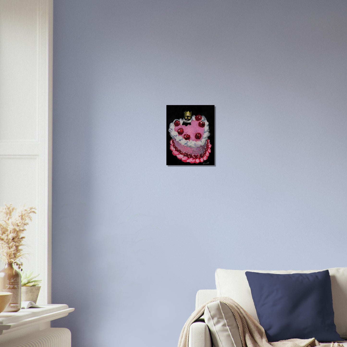 Official Vanessa Stockard ' Kevin Heart Cake' - Museum-Quality Matte Paper Poster