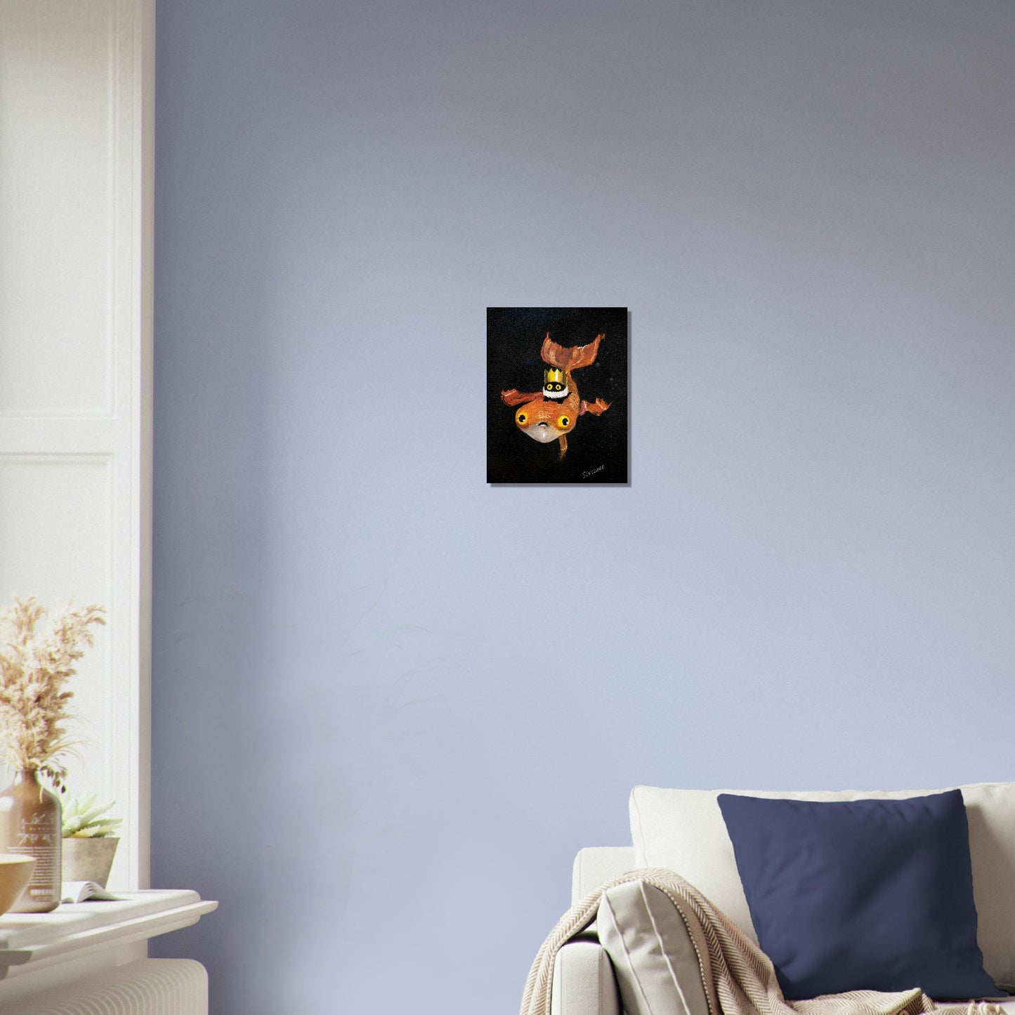 Official Vanessa Stockard 'Fishy Ship' -  Museum-Quality Matte Paper Poster