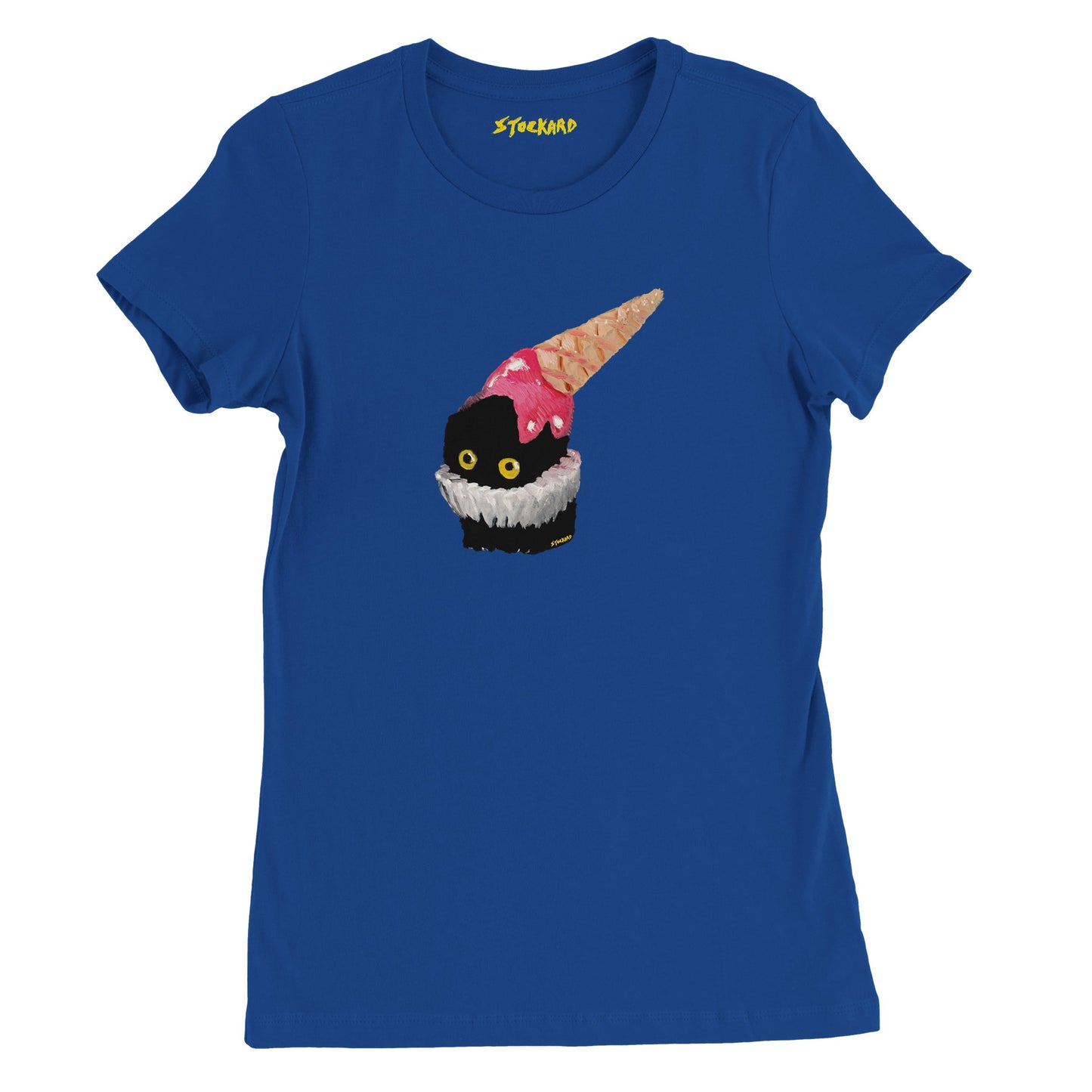 Official Vanessa Stockard 'Ice Cream Hat' - Premium Womens Crewneck T-shirt