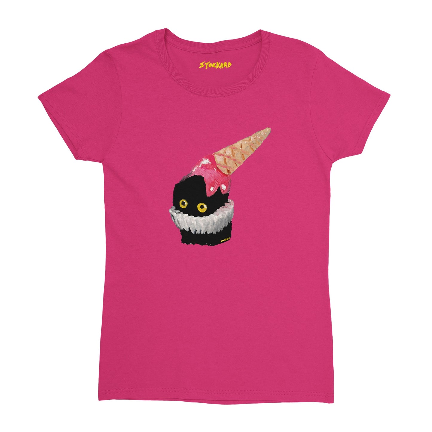 Official Vanessa Stockard 'Ice Cream hat' - Heavyweight Womens Crewneck T-shirt