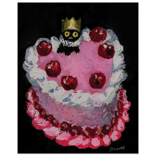 Official Vanessa Stockard ' Kevin Heart Cake' - Museum-Quality Matte Paper Poster