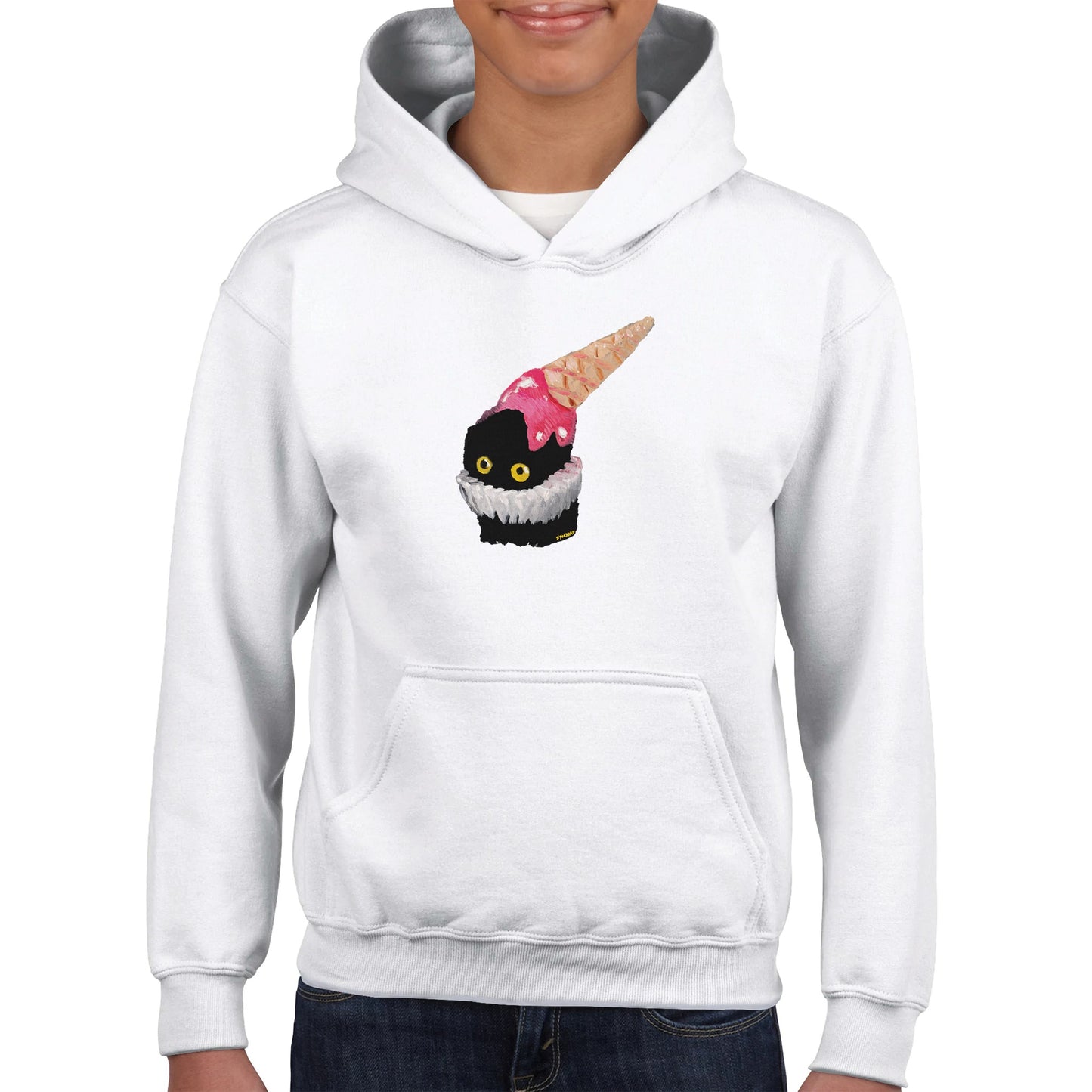 Official Vanessa Stockard 'Ice Cream Hat' - Classic Kids Pullover Hoodie