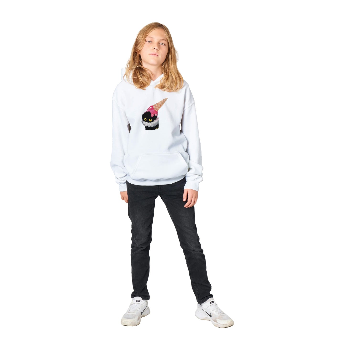 Official Vanessa Stockard 'Ice Cream Hat' - Classic Kids Pullover Hoodie