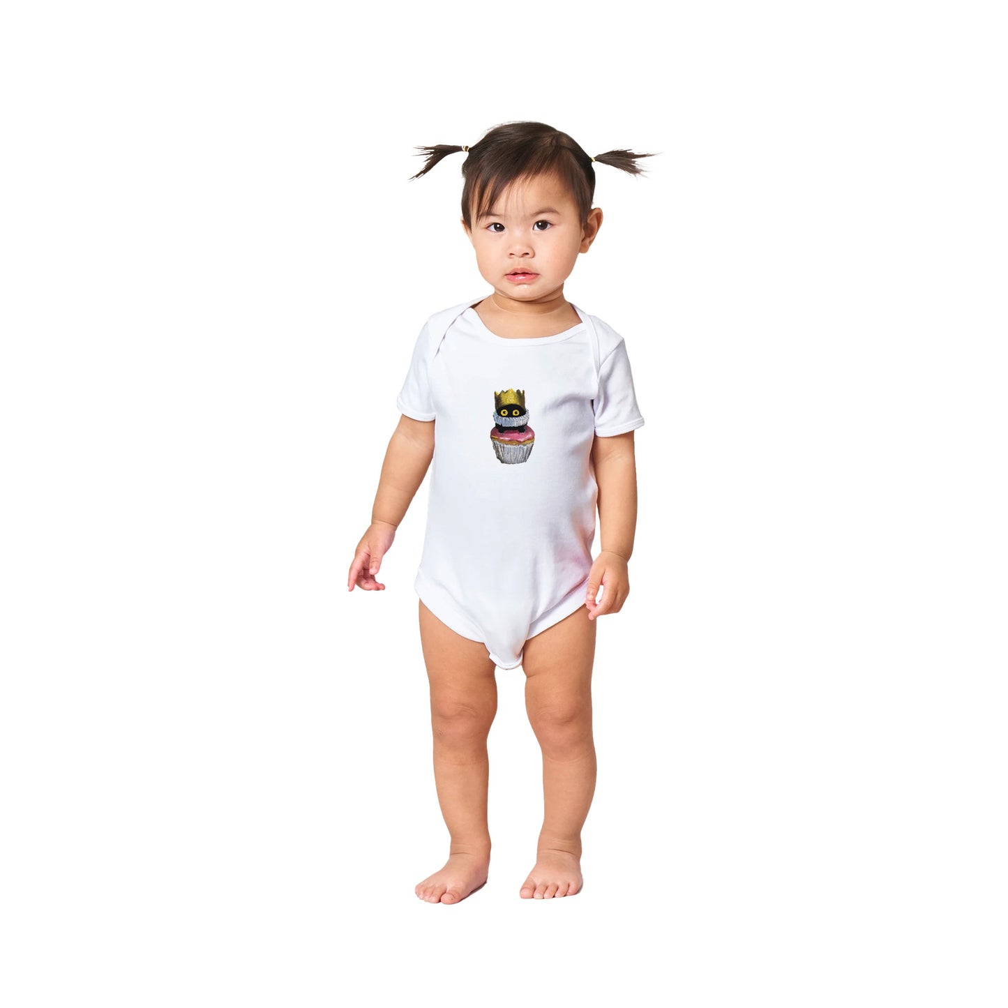 Official Vanessa Stockard 'Cake Stage' - Classic Baby Short Sleeve Bodysuit