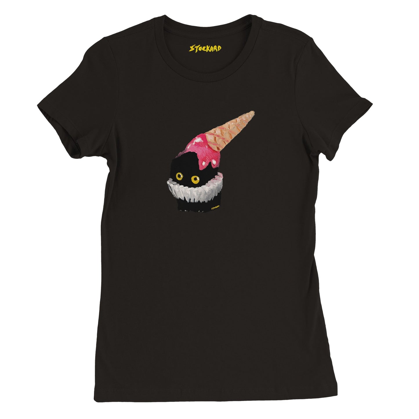 Official Vanessa Stockard 'Ice Cream Hat' - Premium Womens Crewneck T-shirt