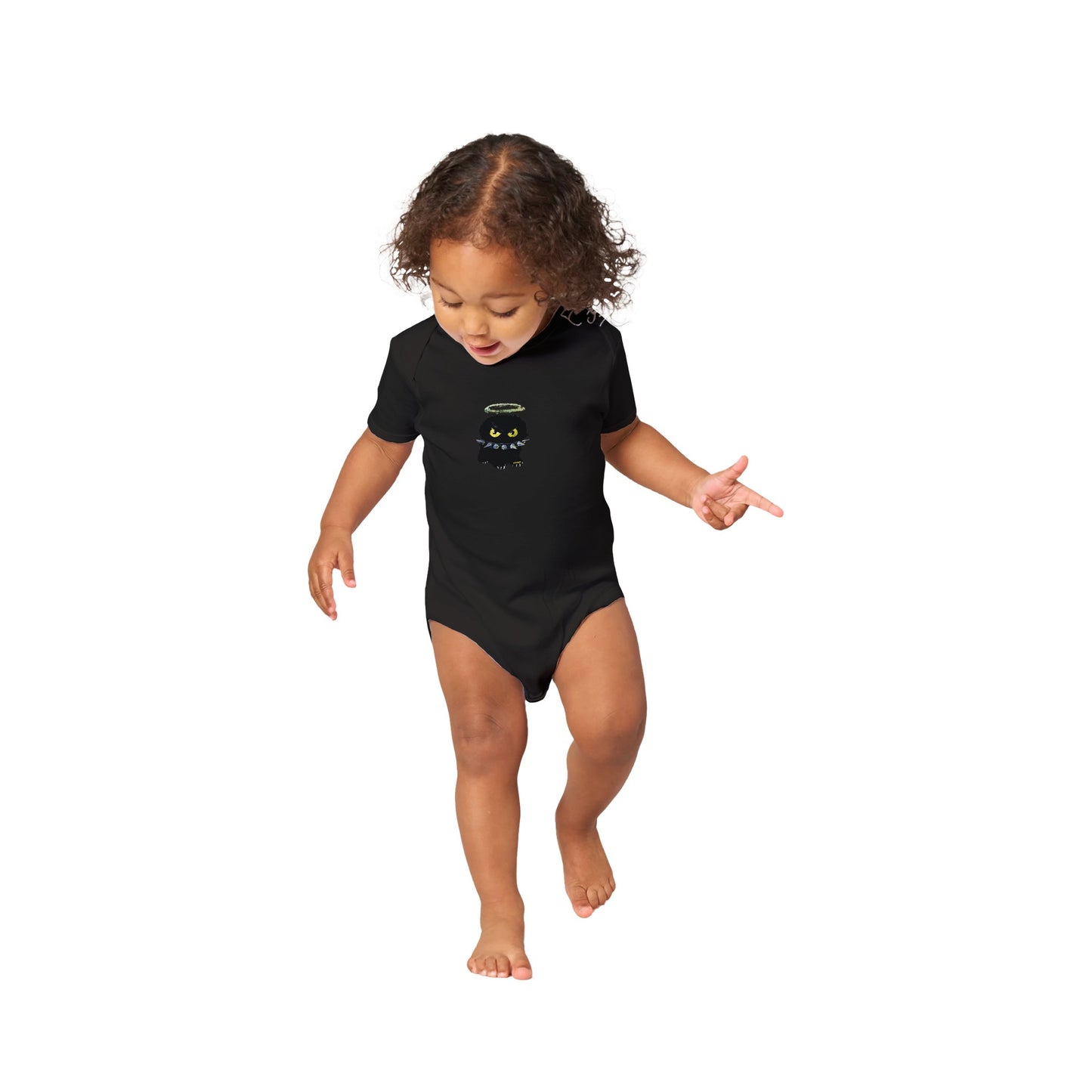 Official Vanessa Stockard ‘Baby Satan’ - Classic Baby Short Sleeve Bodysuit