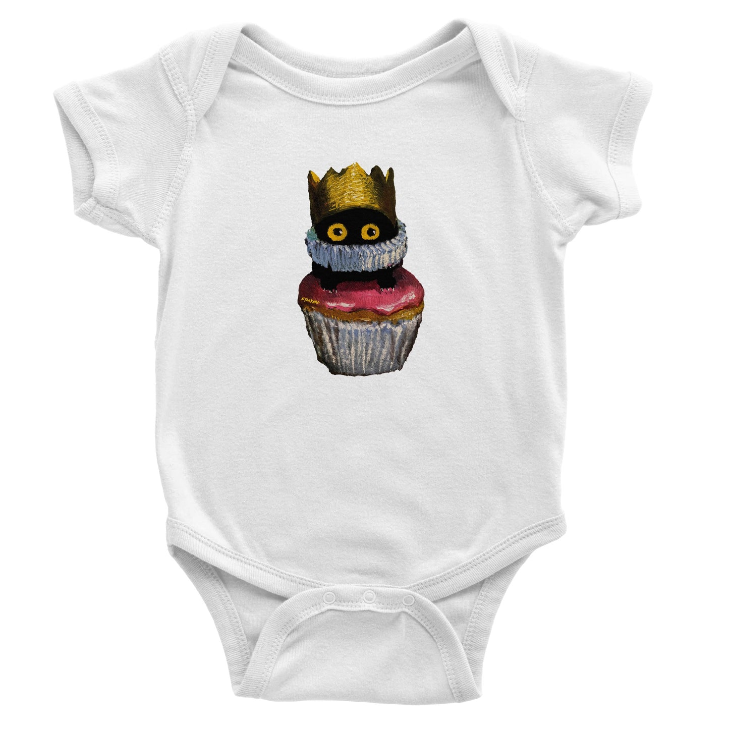 Official Vanessa Stockard 'Cake Stage' - Classic Baby Short Sleeve Bodysuit