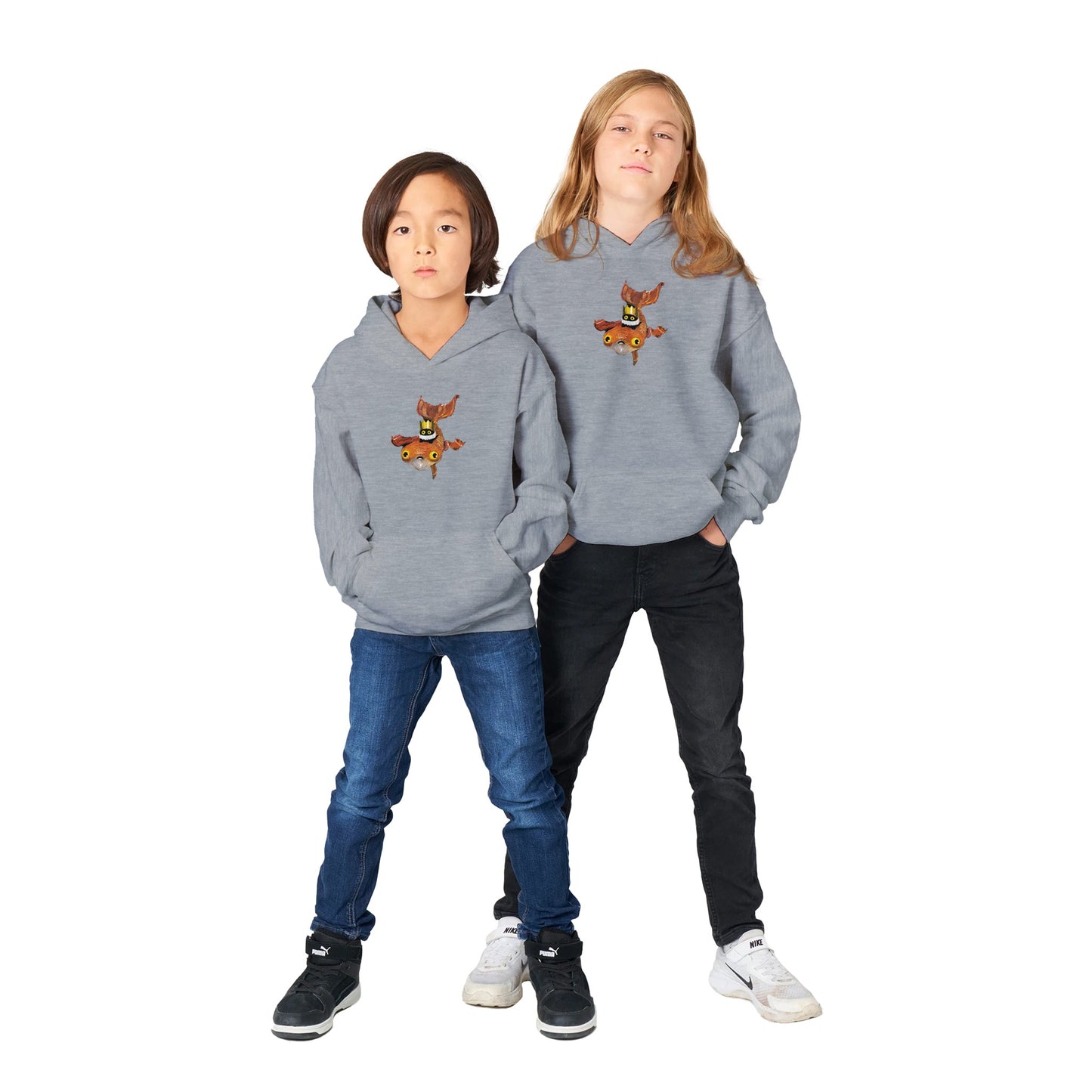 Official Vanessa Stockard 'Fishy Ship' - Classic Kids Pullover Hoodie