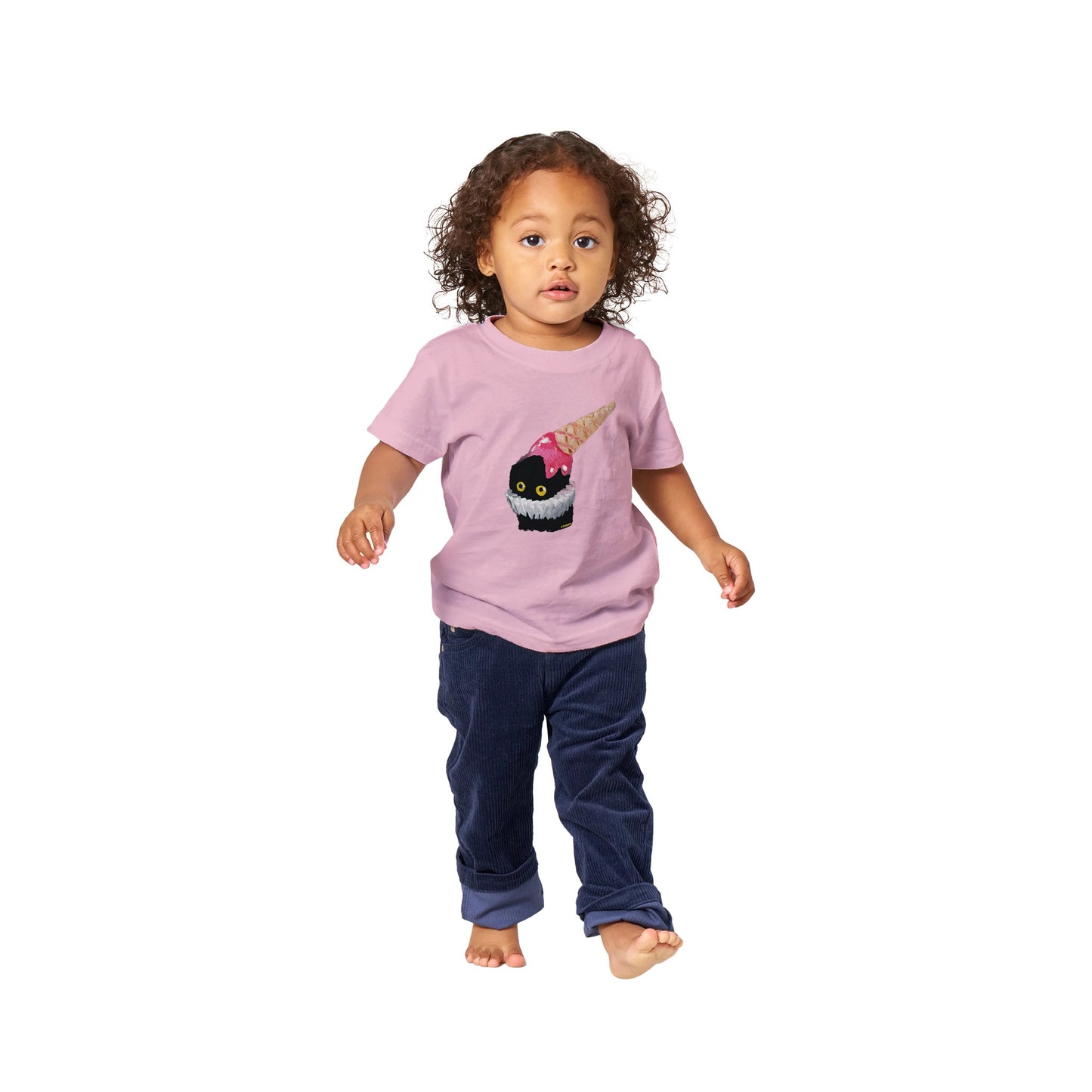 Official Vanessa Stockard 'Ice Cream Hat' - Classic Baby Crewneck T-shirt