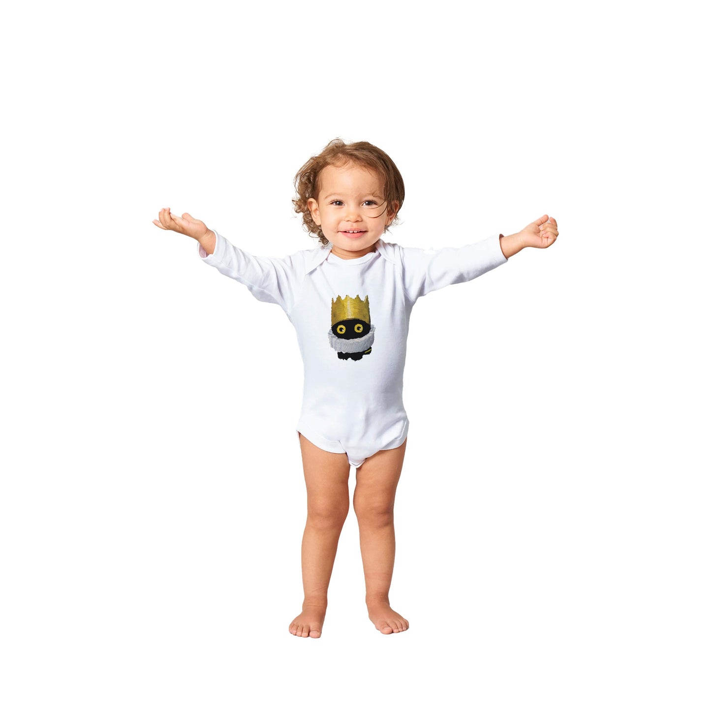 Official Vanessa Stockard ‘King Kevin’ - Classic Baby Long Sleeve Bodysuit