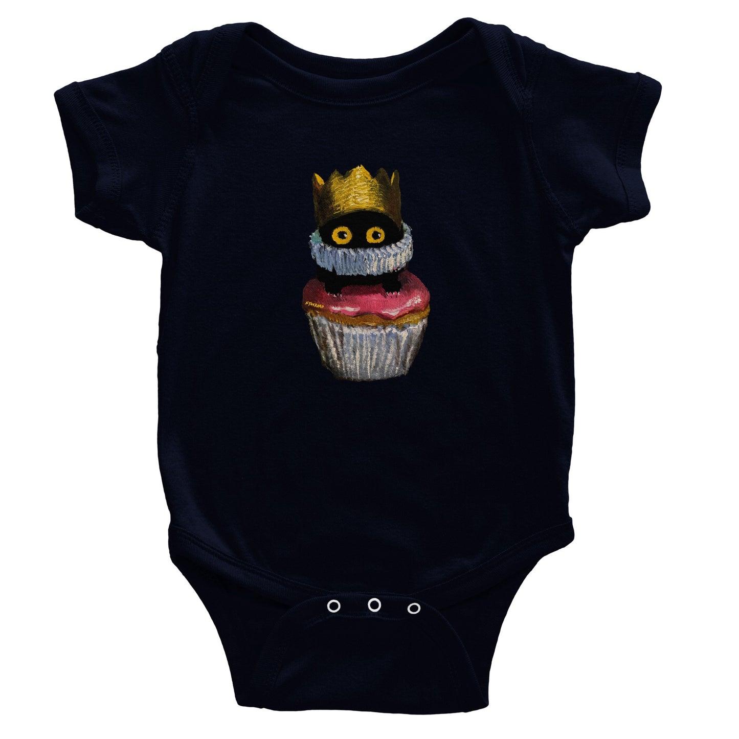 Official Vanessa Stockard 'Cake Stage' - Classic Baby Short Sleeve Bodysuit