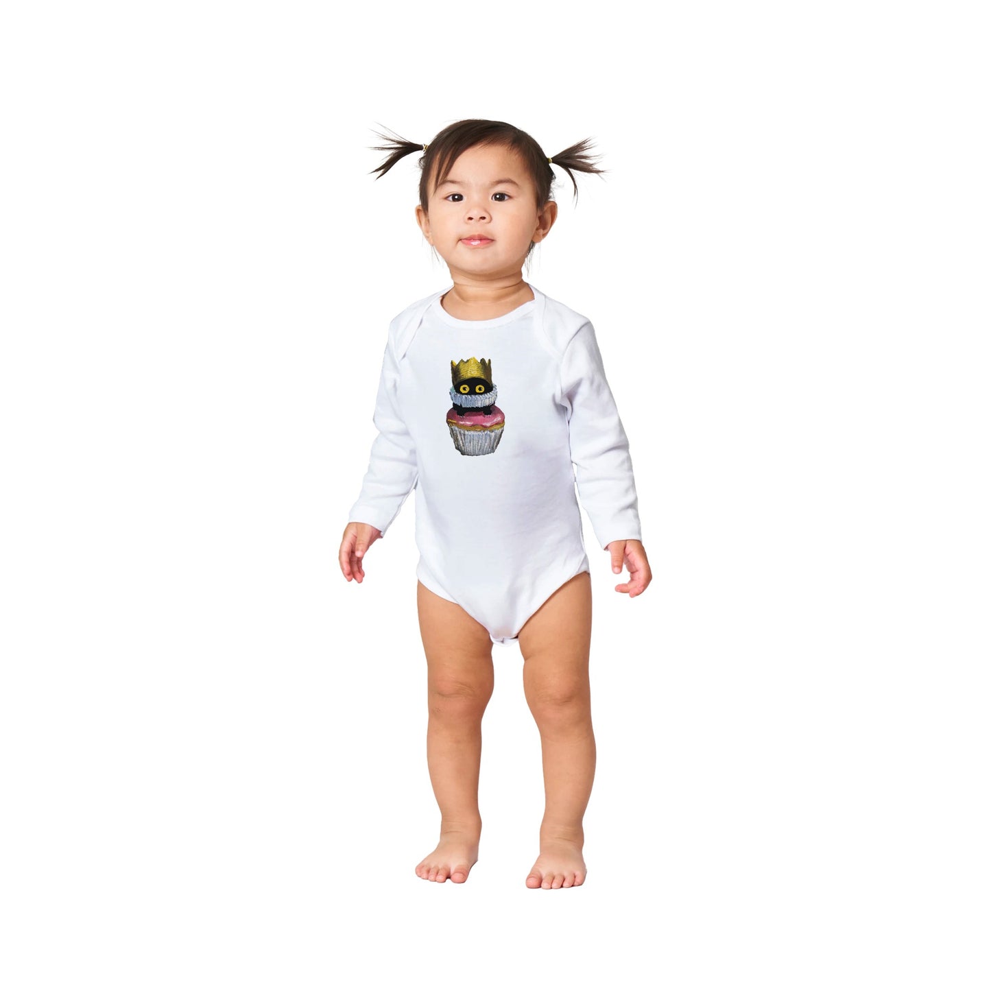 Official Vanessa Stockard 'Cake Stage' - Classic Baby Long Sleeve Bodysuit