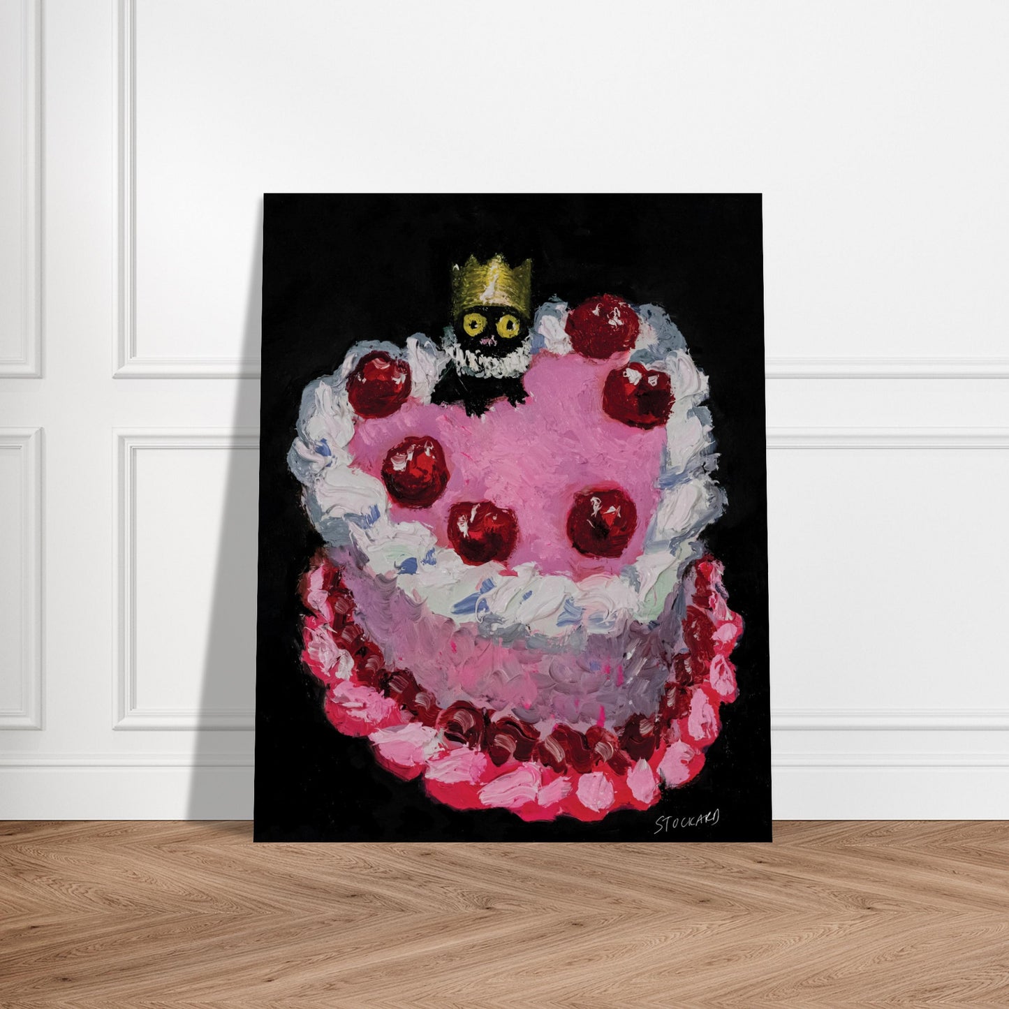 Official Vanessa Stockard ' Kevin Heart Cake' - Premium Matte Paper Poster