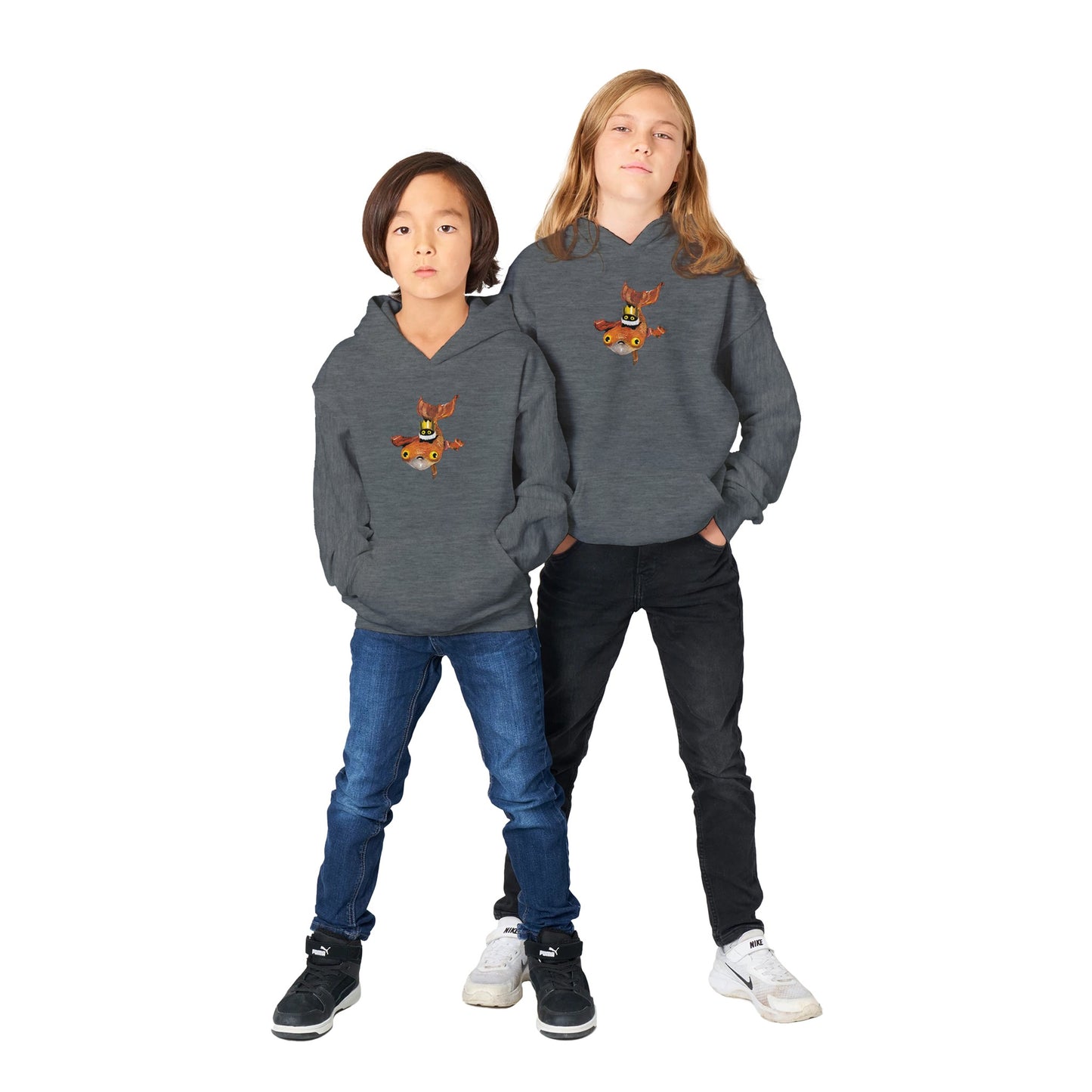 Official Vanessa Stockard 'Fishy Ship' - Classic Kids Pullover Hoodie