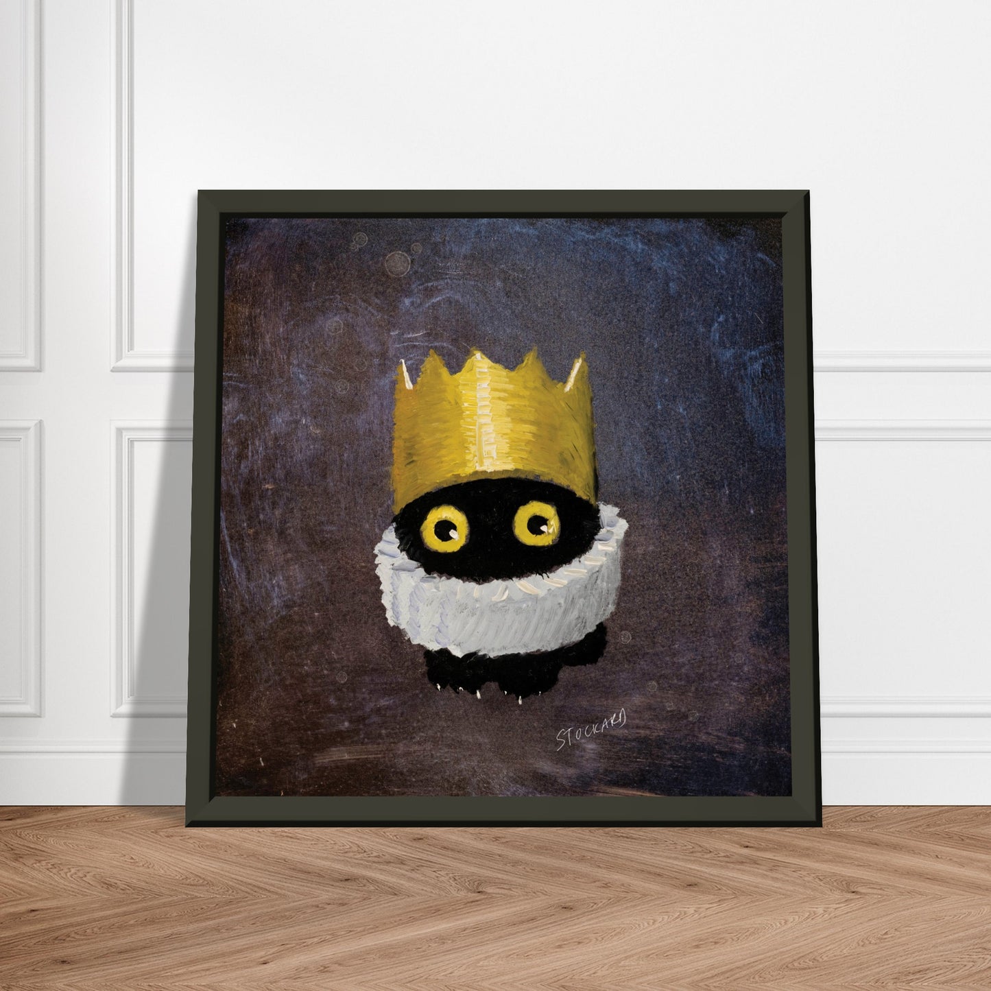 Official Vanessa Stockard ‘King Kevin’ - Museum-Quality Matte Paper Metal Framed Poster