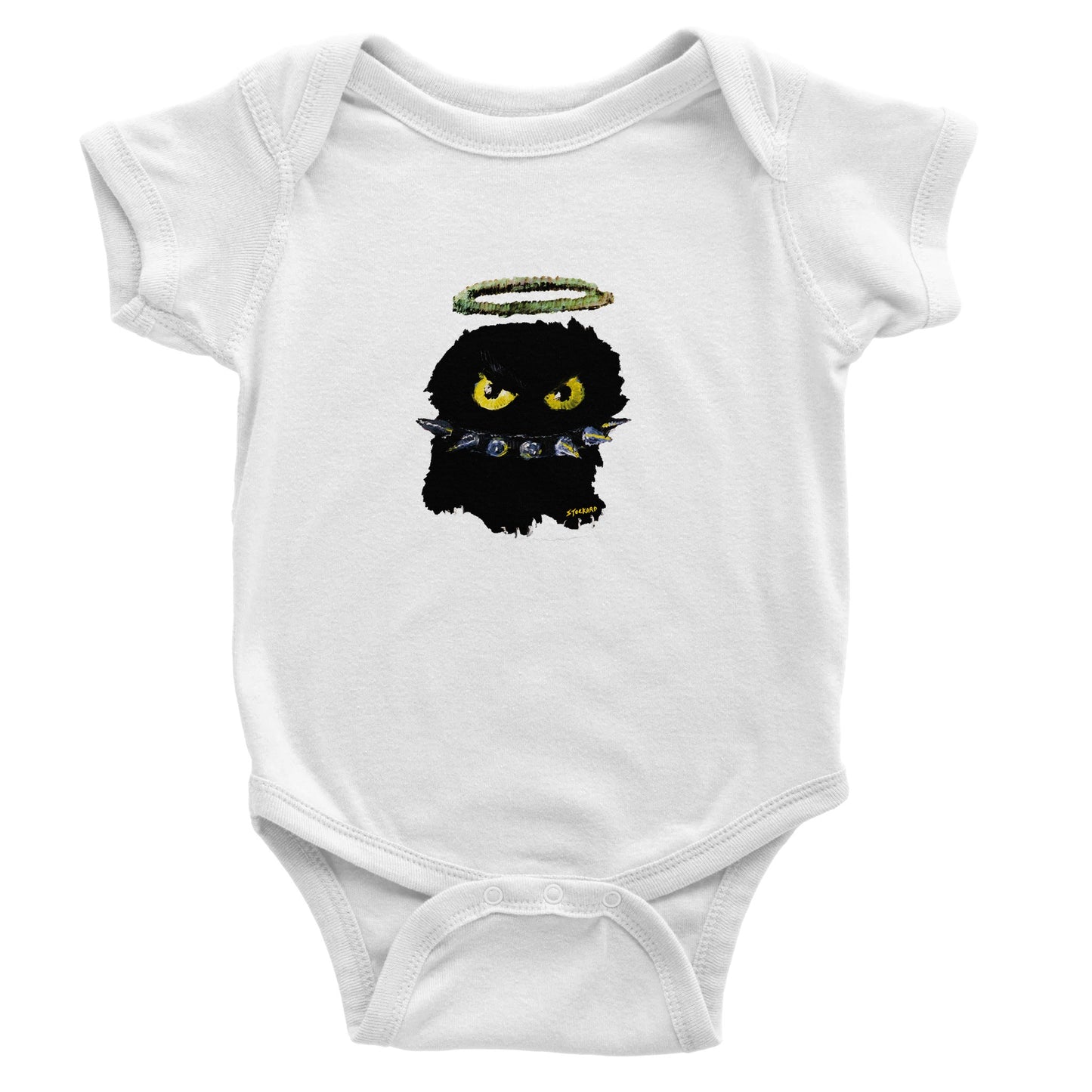 Official Vanessa Stockard ‘Baby Satan’ - Classic Baby Short Sleeve Bodysuit