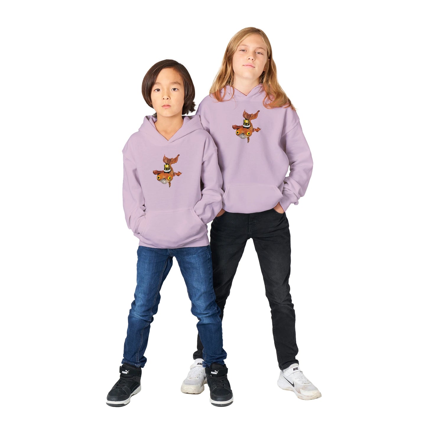 Official Vanessa Stockard 'Fishy Ship' - Classic Kids Pullover Hoodie