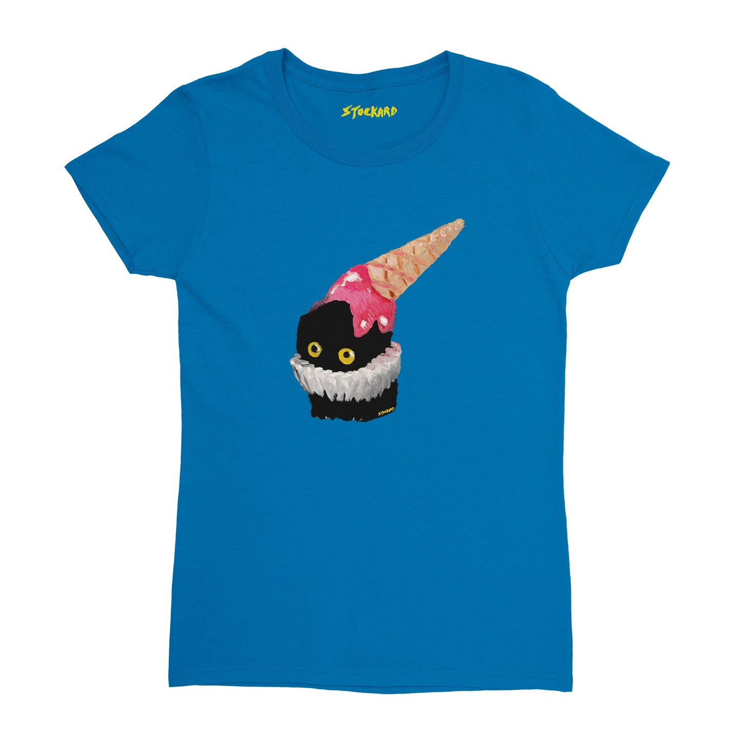 Official Vanessa Stockard 'Ice Cream hat' - Heavyweight Womens Crewneck T-shirt